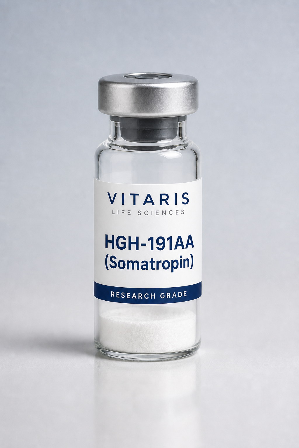 HGH-191AA (Somatropin) lyophilized research vial