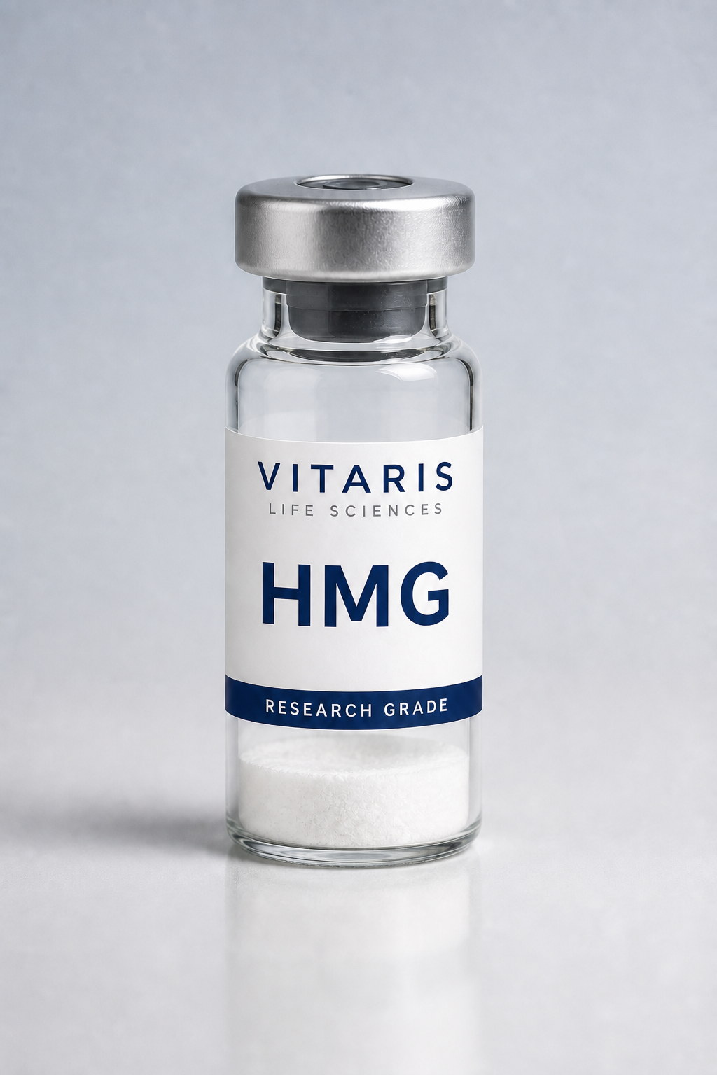 HMG lyophilized research vial