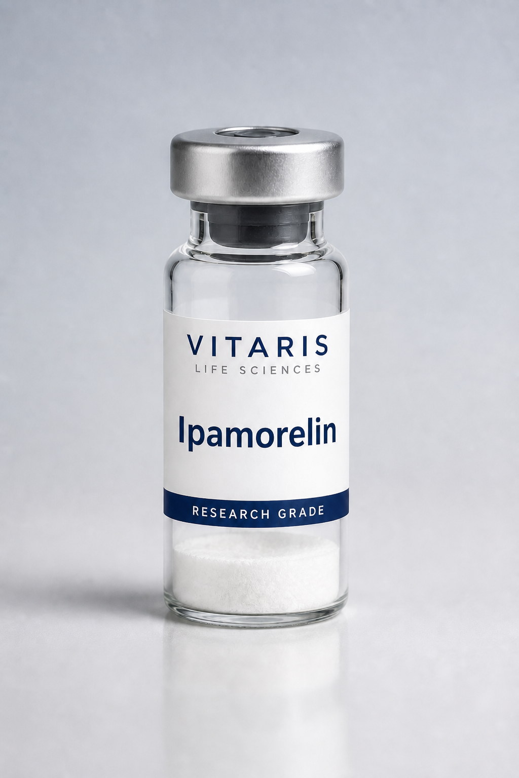 Ipamorelin lyophilized research vial