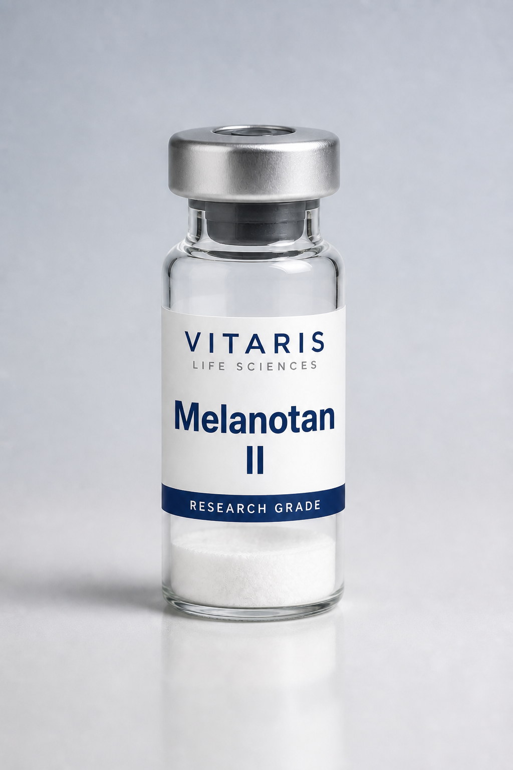 Melanotan II lyophilized research vial
