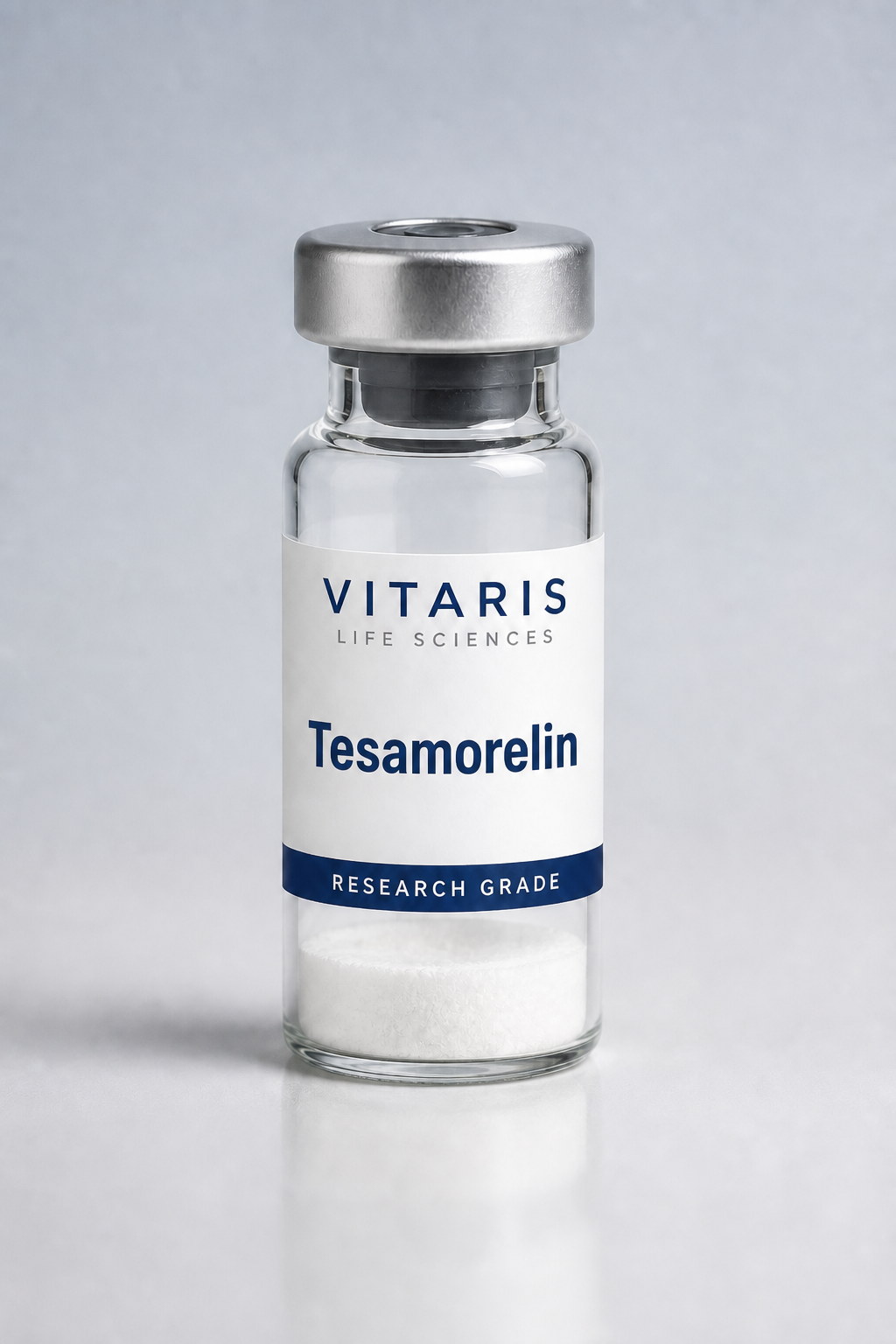 Tesamorelin lyophilized research vial