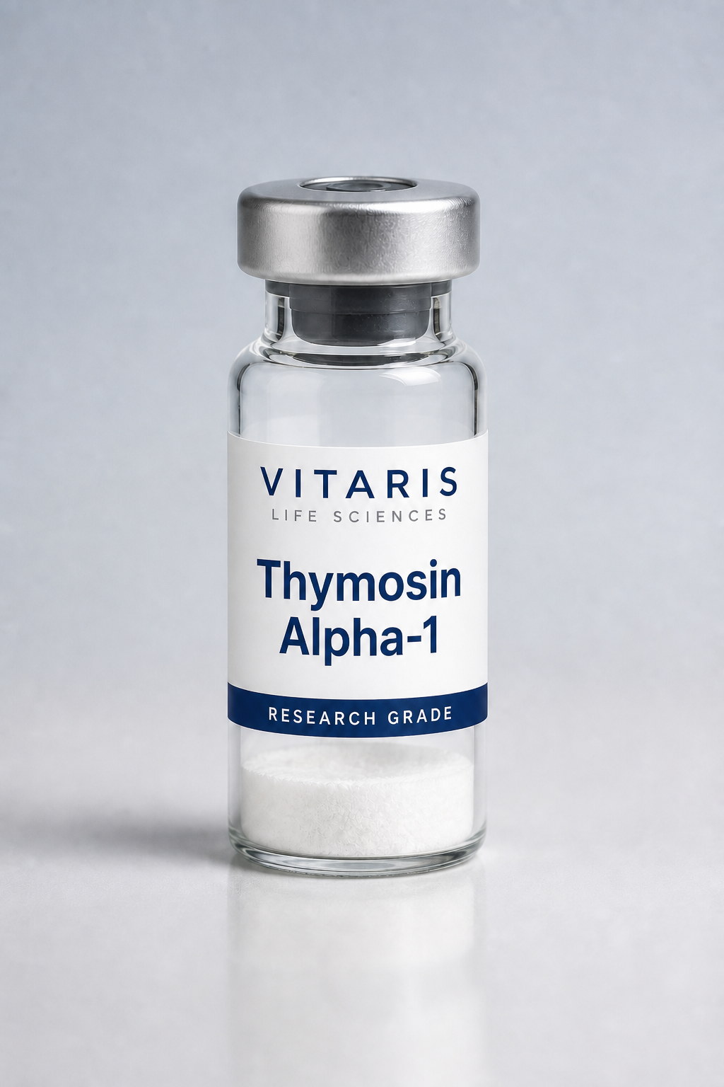 Thymosin Alpha-1 lyophilized research vial
