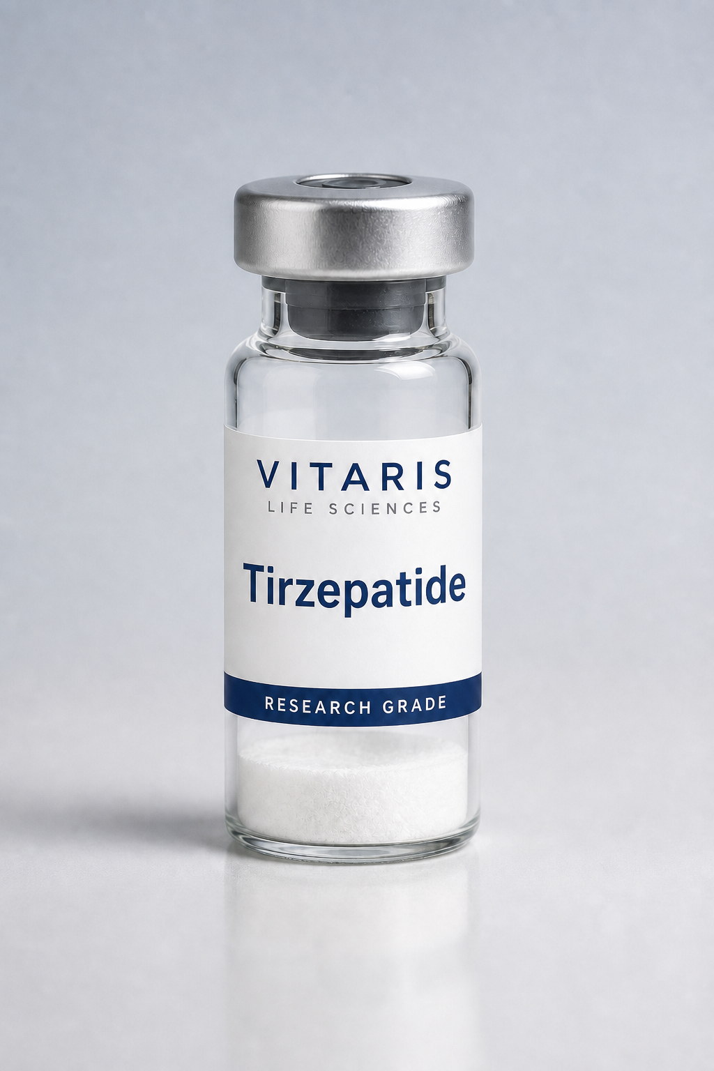 Tirzepatide lyophilized research vial
